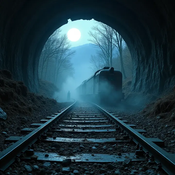 The Haunted Train Tunnel: A Bone-Chilling Horror Story